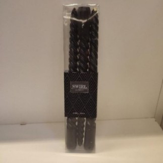 Lot de 3 bougies torsadées...