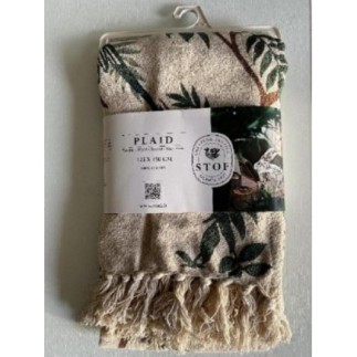 Plaid coton neuf 125 *150 cm