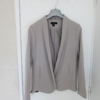 VESTE tailleur femme beige...