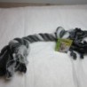 JOUET CHIEN corde noir gris neuf
