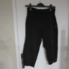 LEGGING femme DOMYOS T. S sport noir court coton élastane 4558