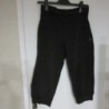LEGGING femme DOMYOS T. S sport noir court coton élastane 4559