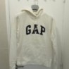 SWEAT SHIRT femme GAP T.S blanc capuche coton polyester