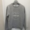 SWEAT SHIRT femme PULL&BEAR T.M gris coton viscose élastane