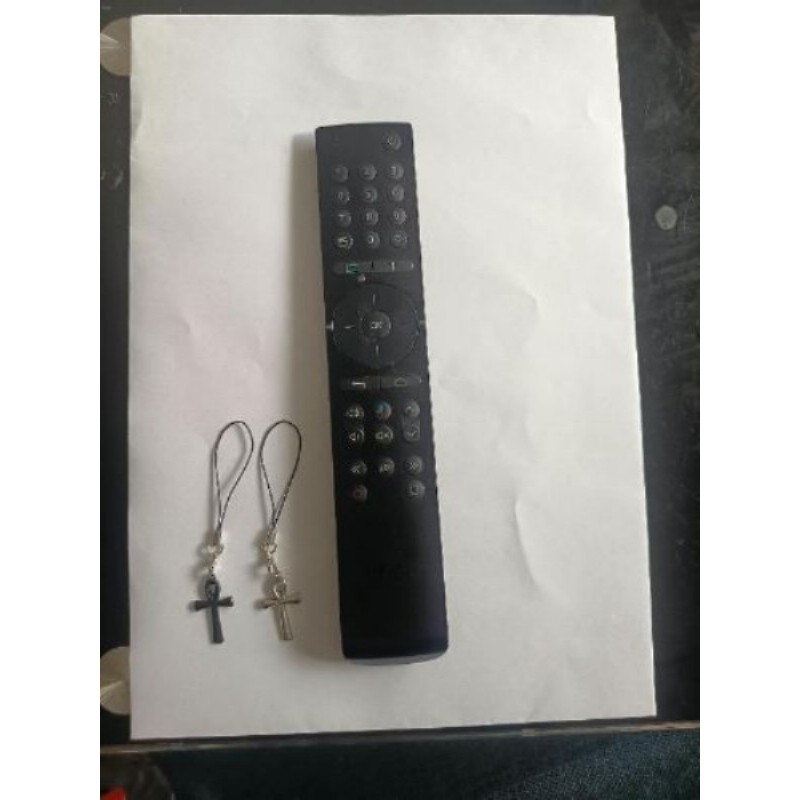 Lot de deux Charme croix anck egyptienne, breloque à accrocher au téléphone, sac, voiture,clef