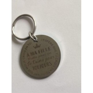PORTE CLE MESSAGE D AMOUR...