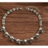 collier ras de cou alliage de zinc tete de mort alliage de fer 37+5 cm neuve jamais porté en acier i