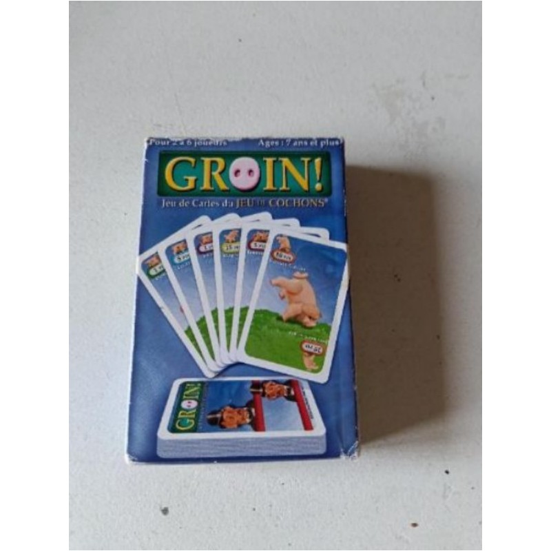 Jeu de cartes .Groin.Complzt