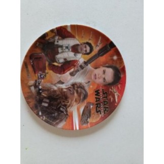 Assiette plastique.Star wars