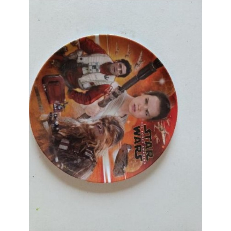 Assiette plastique.Star wars