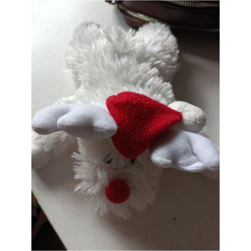 Peluche.Chien.Pere Noel