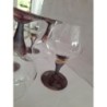 6 verres a vin stylés cristal