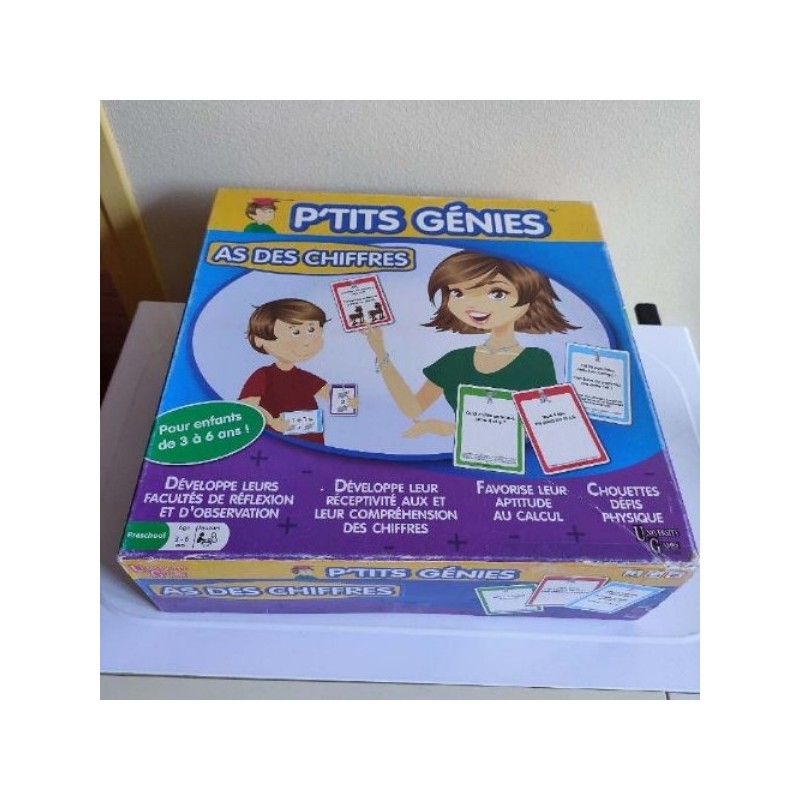 Jeu de société P'tits Génies As des chiffres complet