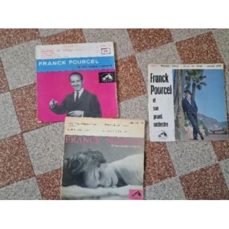 3 VINYLES 45 TOURS DE...