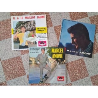 3 VINYLES 45 TOURS de...