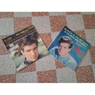 2 VINYLES 45 TOURS DE VIC...