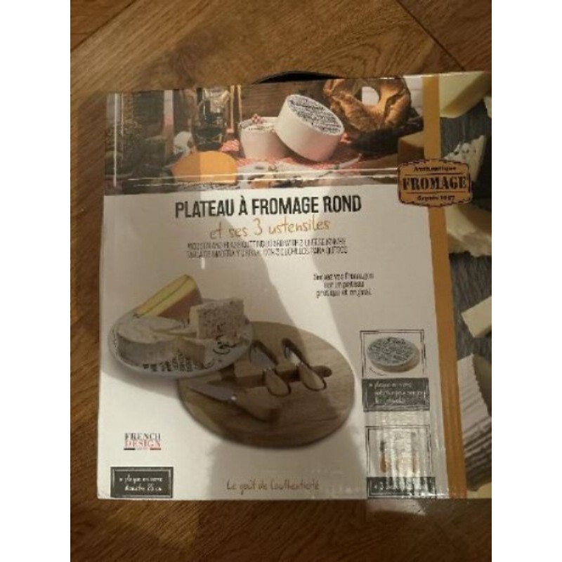 Plateau fromages rond