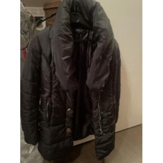Manteau noir Osley T36 neuf