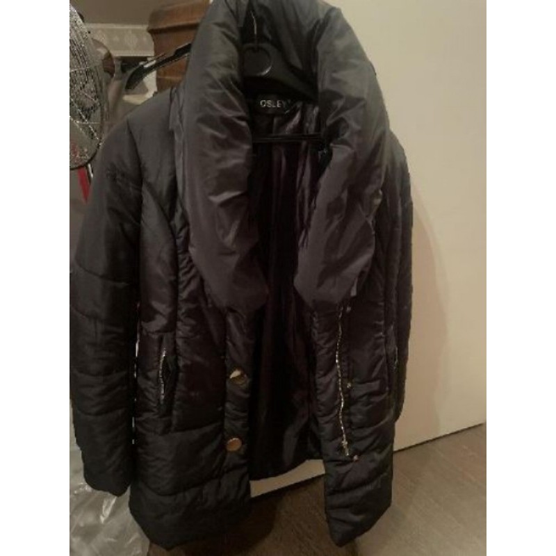 Manteau noir Osley T36 neuf