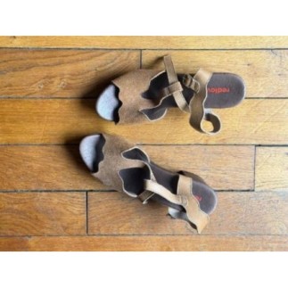 Chaussures bois et daim...