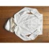 Gilet blanc à capuche fourree H&M taille M