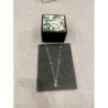 Collier Gucci en argent et perles 1.18ct (valeur: 600€)