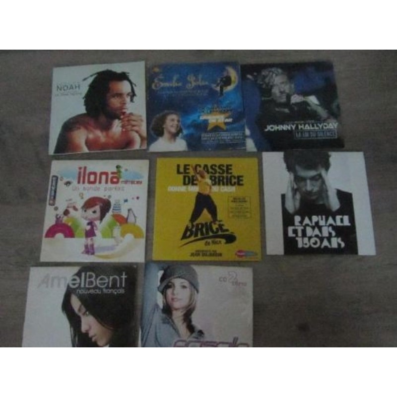 CD 2 TITRES CHANSONS ANNÉES 2000