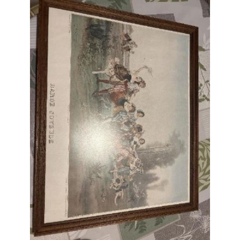 Tableau vintage la bande joyeuse