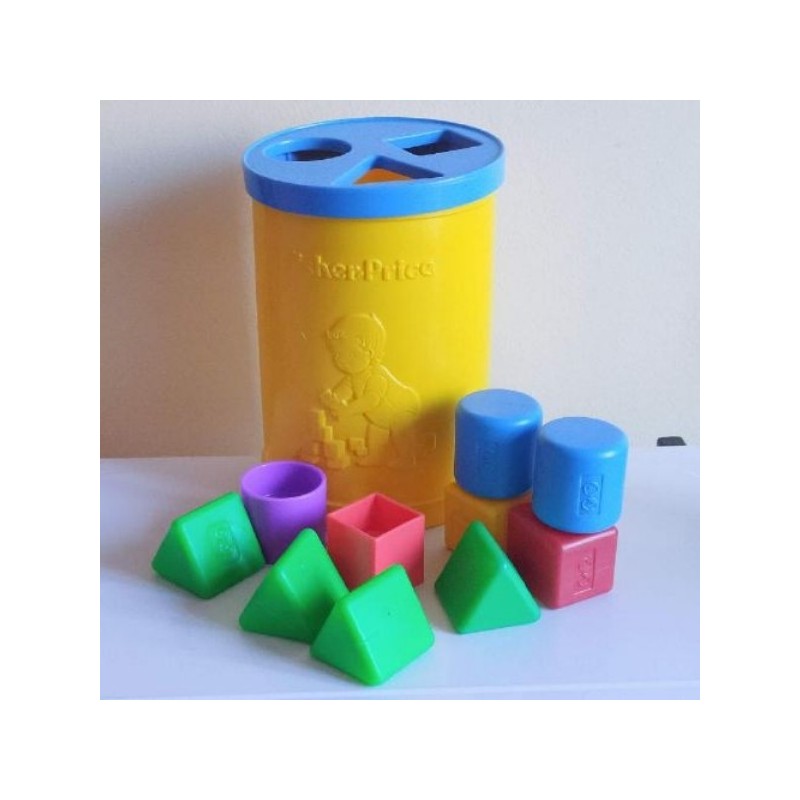 Jouet boite à formes Fisher Price Vintage
