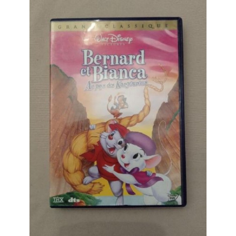 DVD Disney Bernard et Bianca au pays des kangourous (quelques unes mais fonctionne !)
