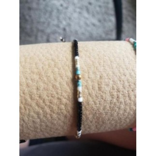 Bracelet miyuki noir...