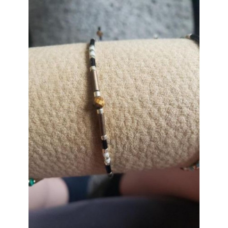 Bracelet miyuki marron 