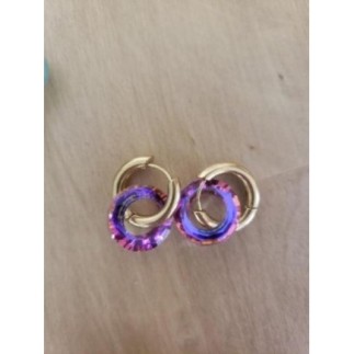 Boucles d'oreilles acier...