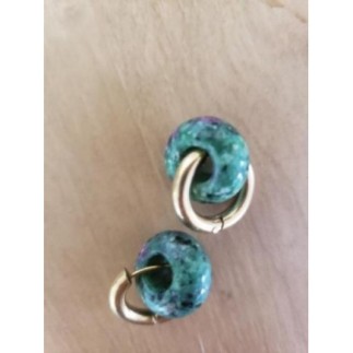 Boucles d’oreilles acier...