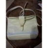 Sac à main Claude Gérard blanc vintage FRANCE