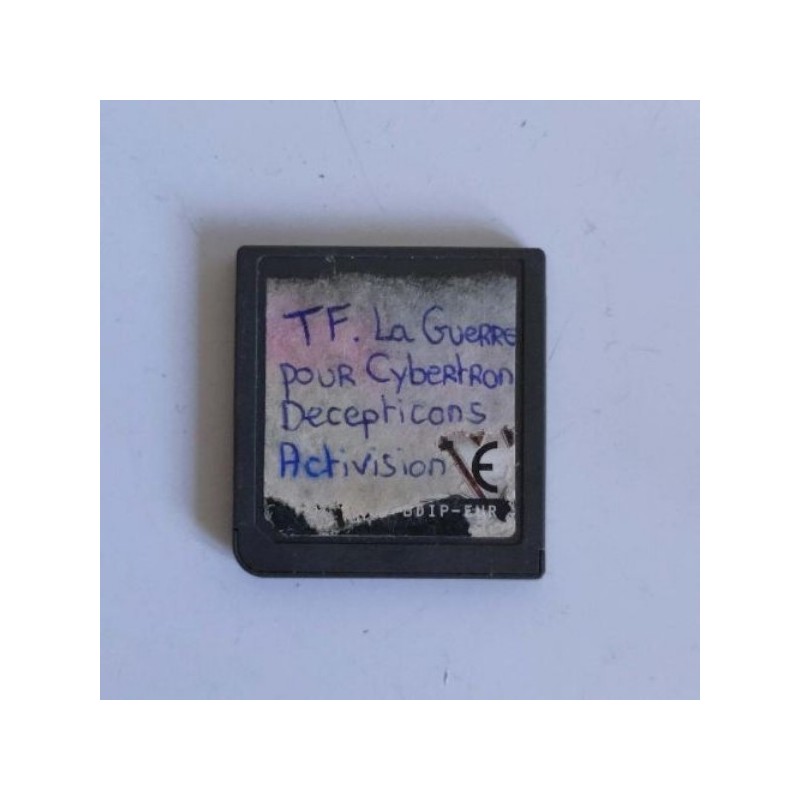 Jeu Nintendo DS sans boite Transformers La guerre pour Cybertron