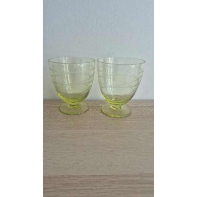 Lot verres anis
