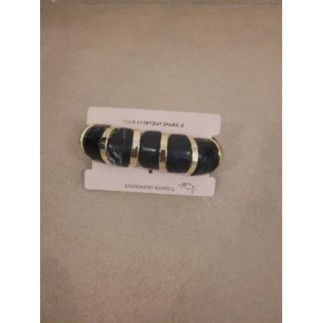 Bracelet fantaisie noir et...