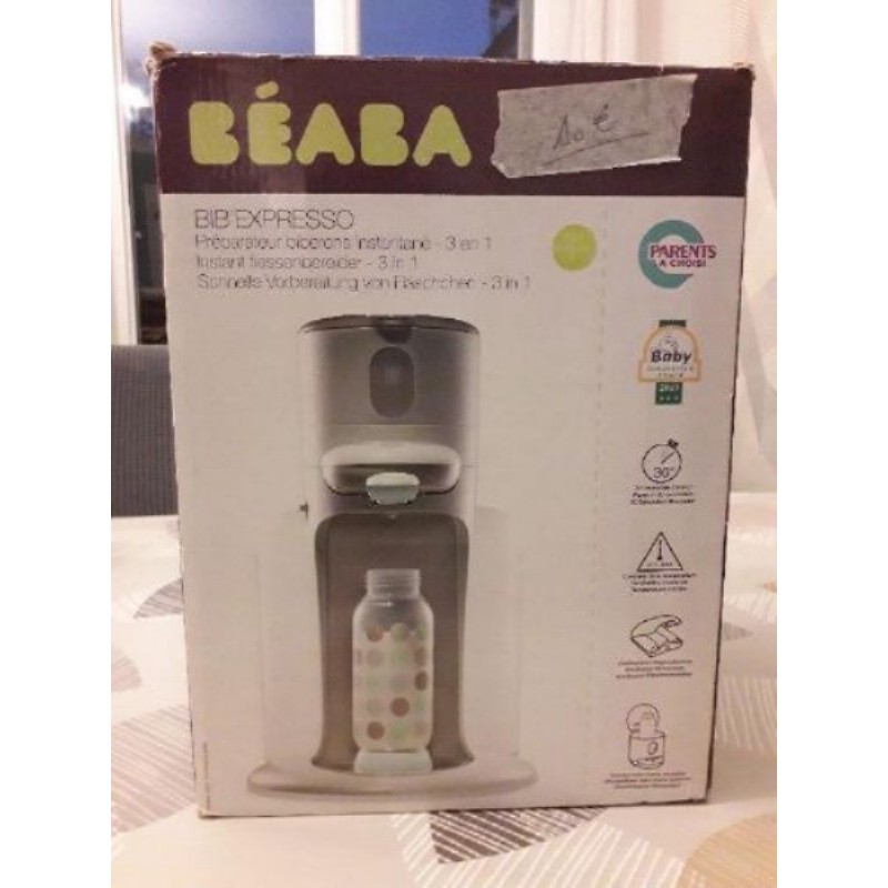 Bib'expresso Béaba préparateur biberons instantané 3 en 1 avec notice