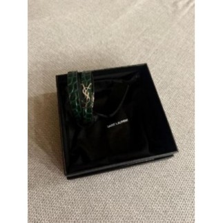 Bracelet YSL en cuir...