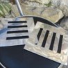 LOT 2 dessous de plat métal 15x15 cm neuf