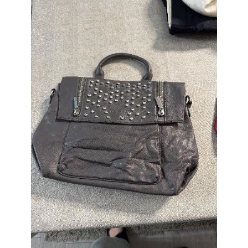 Sac à main Élite gris