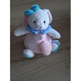 Doudou lapin rose