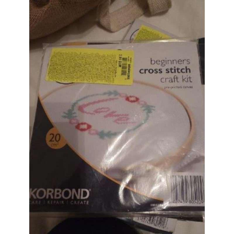 Broderie point de croix love