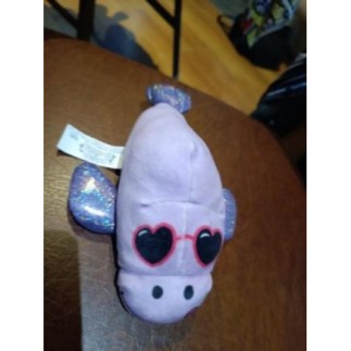 Peluche phoque violet