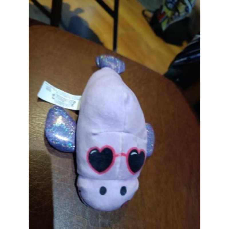 Peluche phoque violet