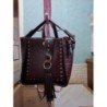 Sac bandouliere bordeau