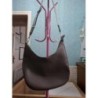 Sac demi lune taupe
