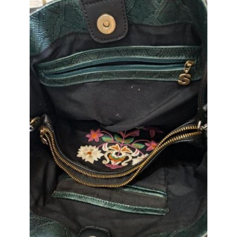 Sac desigual double fonction avec bandouliere