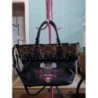 Sac desigual double fonction avec bandouliere
